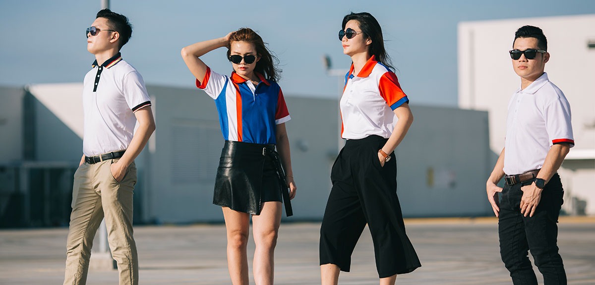 One Stop Service Custom Made Corporate Uniform in Singapore