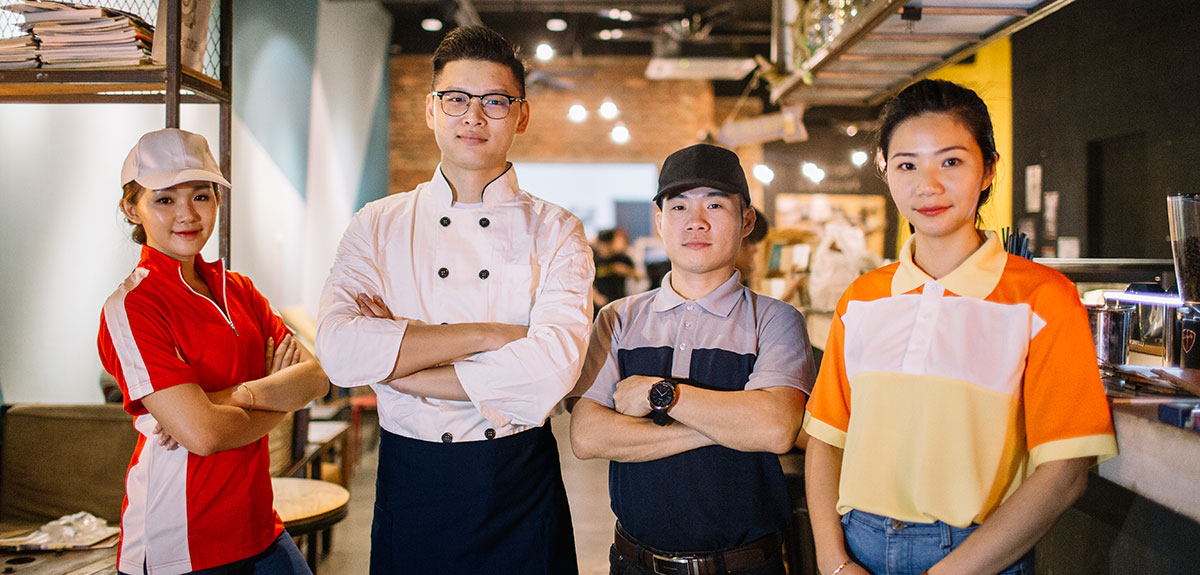 One Stop Service Custom Made Corporate Uniform in Singapore